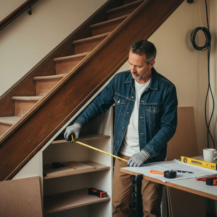 Meuble sous escalier
