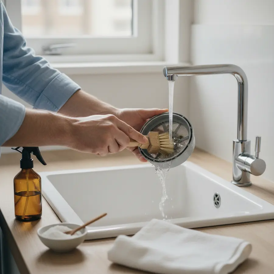 Comment Nettoyer son Lave-Linge ? 5 Astuces Naturelles & Efficaces - Photo Comment nettoyer son lave-linge étape par étape avec un filtre propre