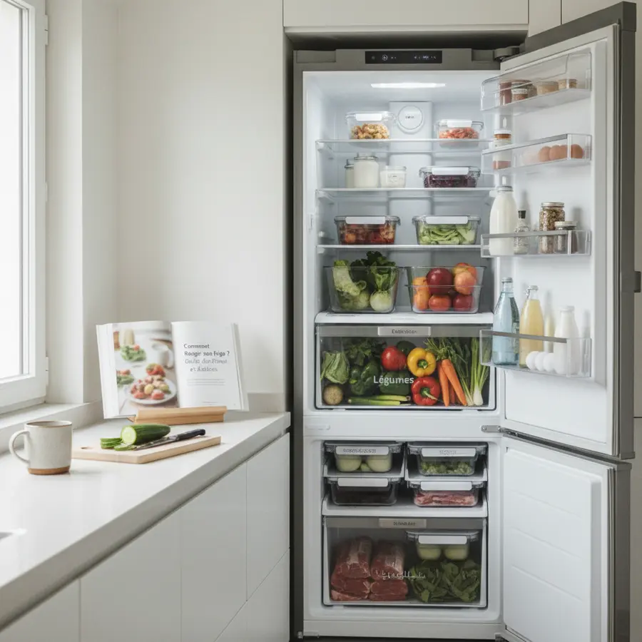 Comment ranger son frigo dans une cuisine bien organisée et fraîche