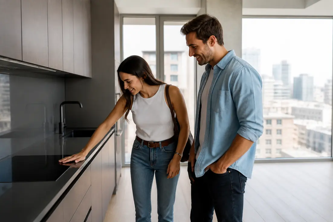 avis ecocuisine qualité de la cuisine équipée installée dans un appartement lumineux