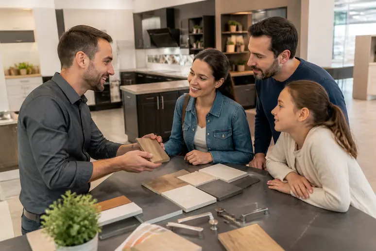 Conseils d'un cuisiniste indépendant pour des solutions sur mesure à Échirolles.