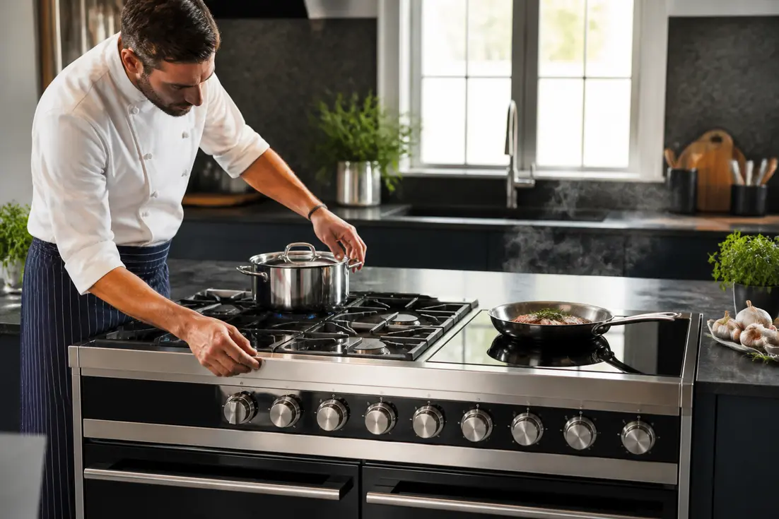Gaz ou induction : comment choisir son piano de cuisine ?