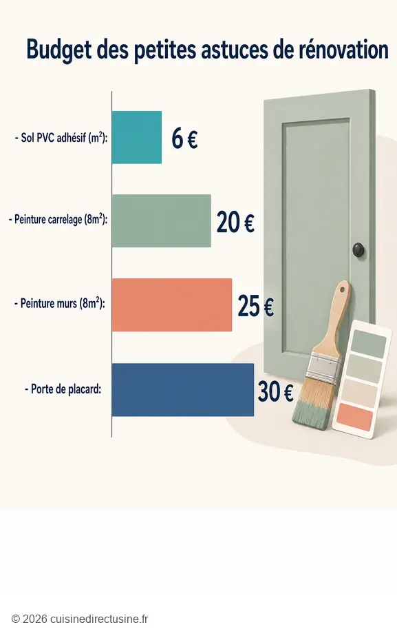 Tarifs des petites astuces pour rénover une cuisine ancienne à moindre coût